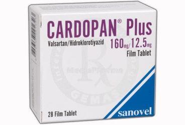 CARDOPAN PLUS 160 /12,5 MG 28 FILM TABLET
