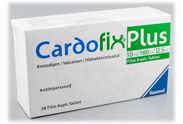 CARDOFIX PLUS 10/160/12,5 MG 28 FILM KAPLI TABLET