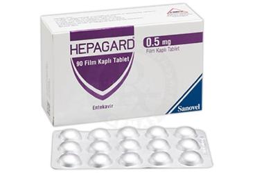 HEPAGARD 0,5 MG  FILM KAPLI TABLET (90 TABLET)