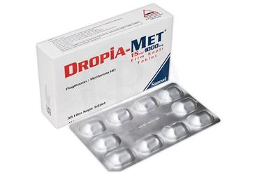 DROPIA-MET 15 MG/1000 MG FILM KAPLI TABLET (30 FILM KAPLI TABLET)