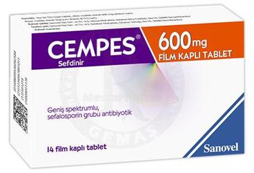 CEMPES 600 MG FILM KAPLI TABLET (14 TABLET)