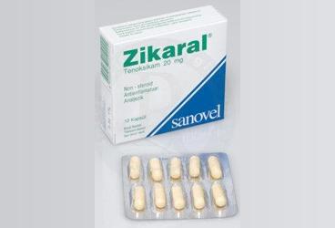ZIKARAL 20 MG 10 KAPSUL