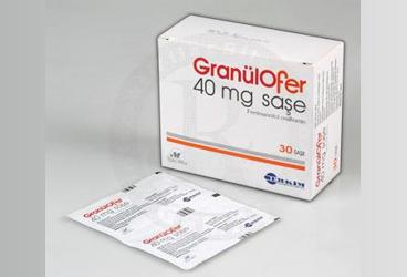 GRANULOFER 40 MG 30 SASE