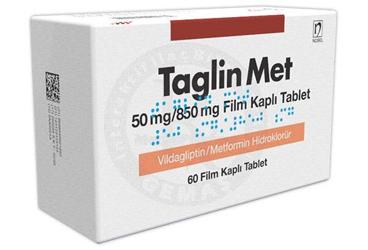 TAGLIN MET 50 MG/850 MG FILM KAPLI TABLET (60 TABLET)