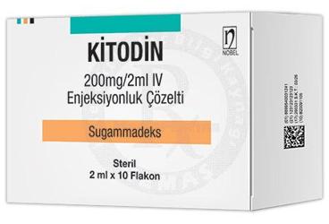 KITODIN 200 MG/2 ML IV ENJEKSIYONLUK COZELTI (10 FLAKON)