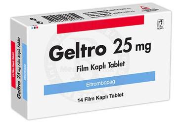 GELTRO 25 MG FILM KAPLI TABLET (14 FILM KAPLI TABLET)