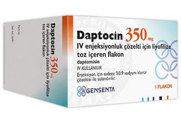 DAPTOCIN 350 MG IV ENJEKSIYONLUK COZELTI ICIN LIYOFILIZE TOZ ICEREN FLAKON (1 FLAKON)