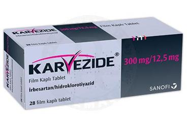 KARVEZIDE 300 MG/12,5 MG 28 FILM KAPLI TABLET