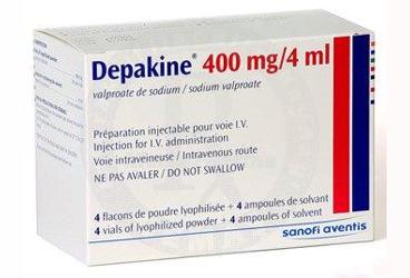 DEPAKIN 400MG/4ML ENJ. SOL. 4FLAKON+4 COZUCU AMPUL