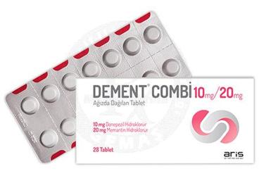 DEMENT COMBI 10 MG / 20 MG AGIZDA DAGILAN TABLET (28 TABLET)