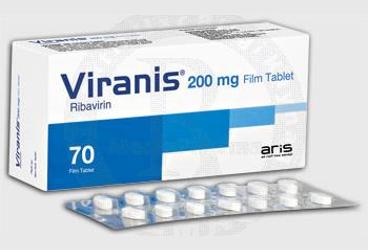 VIRANIS 200 MG 70 FILM TABLET