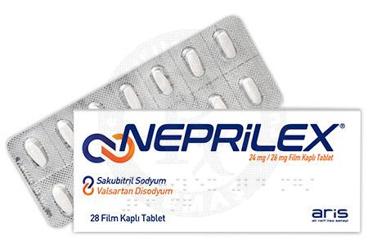 NEPRILEX 24 MG/26 MG FILM KAPLI TABLET