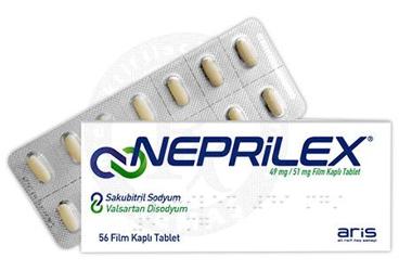 NEPRILEX 49 MG/51 MG FILM KAPLI TABLET
