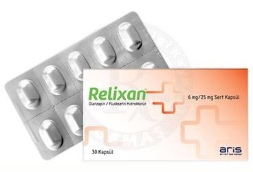 RELIXAN 6 MG/25 MG SERT KAPSUL