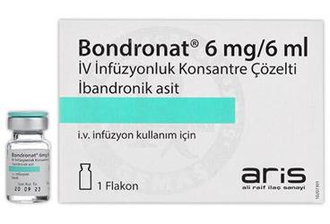 BONDRONAT 6MG/6ML IV INFUZYONLUK KONSANTRE COZELTI (1 ADET)