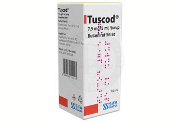 TUSCOD 7,5 MG/5 ML SURUP 100 ML