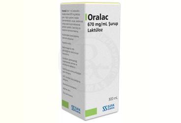 ORALAC 670 MG/ML SURUP(300 ML SISE)