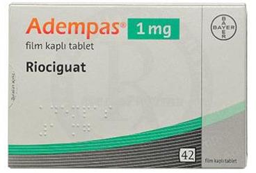 ADEMPAS 1 MG 42 FILM KAPLI TABLET