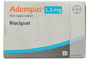 ADEMPAS 1,5 MG 42 FILM KAPLI TABLET
