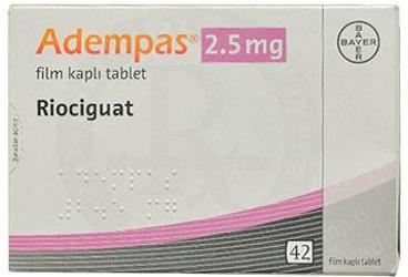 ADEMPAS 2,5 MG 42 FILM KAPLI TABLET