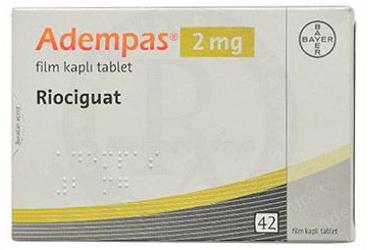ADEMPAS 2 MG 42 FILM KAPLI TABLET