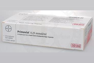 PRIMOVIST 0,25 MMOL/ML ENJEKTABL SOLUSYON ICEREN KULLANIMA HAZIR ENJEKTOR 1x10 ML