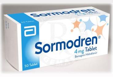 SORMODREN 4 MG 50 TABLET