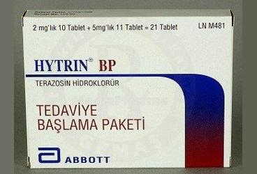 HYTRIN BP TEDAVIYE BAS.PAKETI  2 MG 10 TABLET+5 MG 11 TABLET