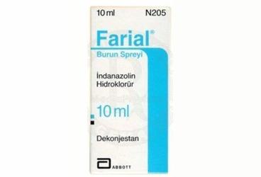 FARIAL 10 ML BURUN SPREYI
