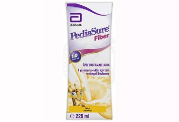 PEDIASURE FIBER MUZ AROMALI 220 ML
