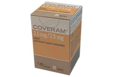 COVERAM 3,5 MG/2,5 MG TABLET (30 TABLET)