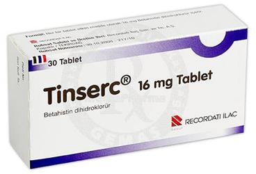 VERTISERC 16 MG 30 TABLET