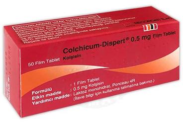 COLCHICUM DISPERT 0,5 MG 50 DRAJE