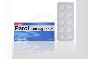 PAROL 500 MG 20 TABLET