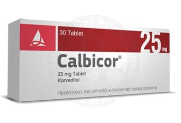 CALBICOR 25 MG 30 TABLET