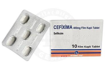 CEFIXIMA 400 MG FILM KAPLI TABLET (10 TABLET)