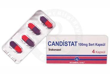 CANDISTAT  100 MG SERT KAPSUL (4 KAPSUL)