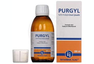 PURGYL % 11+% 12,5 ORAL COZELTI (200 ML)