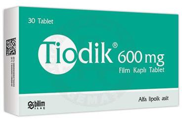 TIODIK 600 MG FILM KAPLI TABLET (30 FILM KAPLI TABLET)