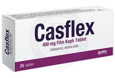 CASFLEX 400 MG FILM KAPLI TABLET (24 TABLET)