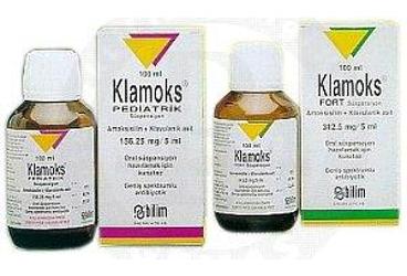 KLAMOKS FORT 312,5 MG ORAL SUSPANSIYON HAZIRLAMAK ICIN KURU TOZ 100 ML