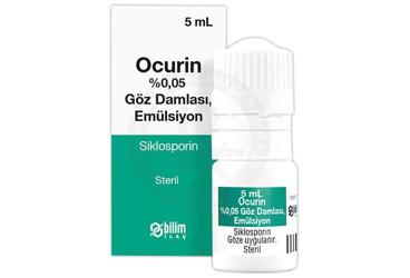 OCURIN % 0,05 GOZDAMLASI, EMULSIYON (5 ML)