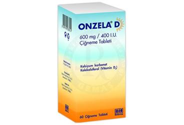 ONZELA D 600 MG/400 IU CIGNEME TABLETI