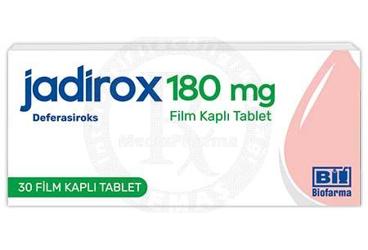 JADIROX 180 MG FILM KAPLI TABLET (30 TABLET)