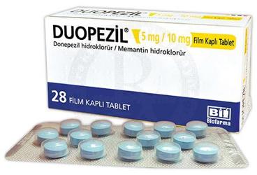 DUOPEZIL 5 MG/10 MG FILM KAPLI TABLET (28 FILM KAPLI TABLET)