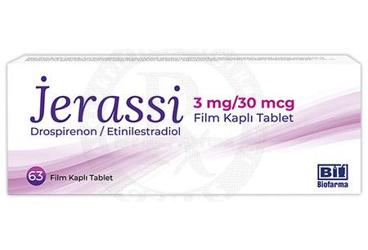 JERASSI 3 MG / 30 MCG FILM KAPLI TABLET (63 TABLET)