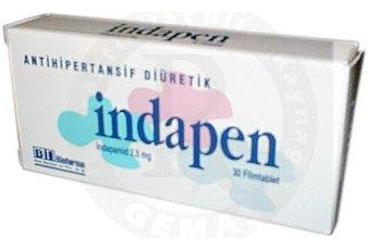INDAPEN 2,5 MG 30 FILM TABLET