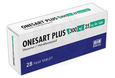 ONESART PLUS 300 MG /25 MG 28 FILM TABLET