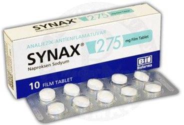 SYNAX  275 MG 10 FILM TABLET
