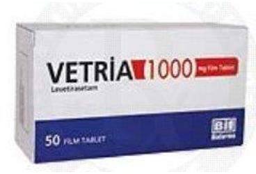 VETRIA 1000 MG FILM KAPLI TABLET (50 TABLET)